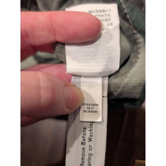 J.Crew Jacket Womens XXS Green Camo Utility‎ Shirt Shacket Military G8539 New - Picture 8 of 9